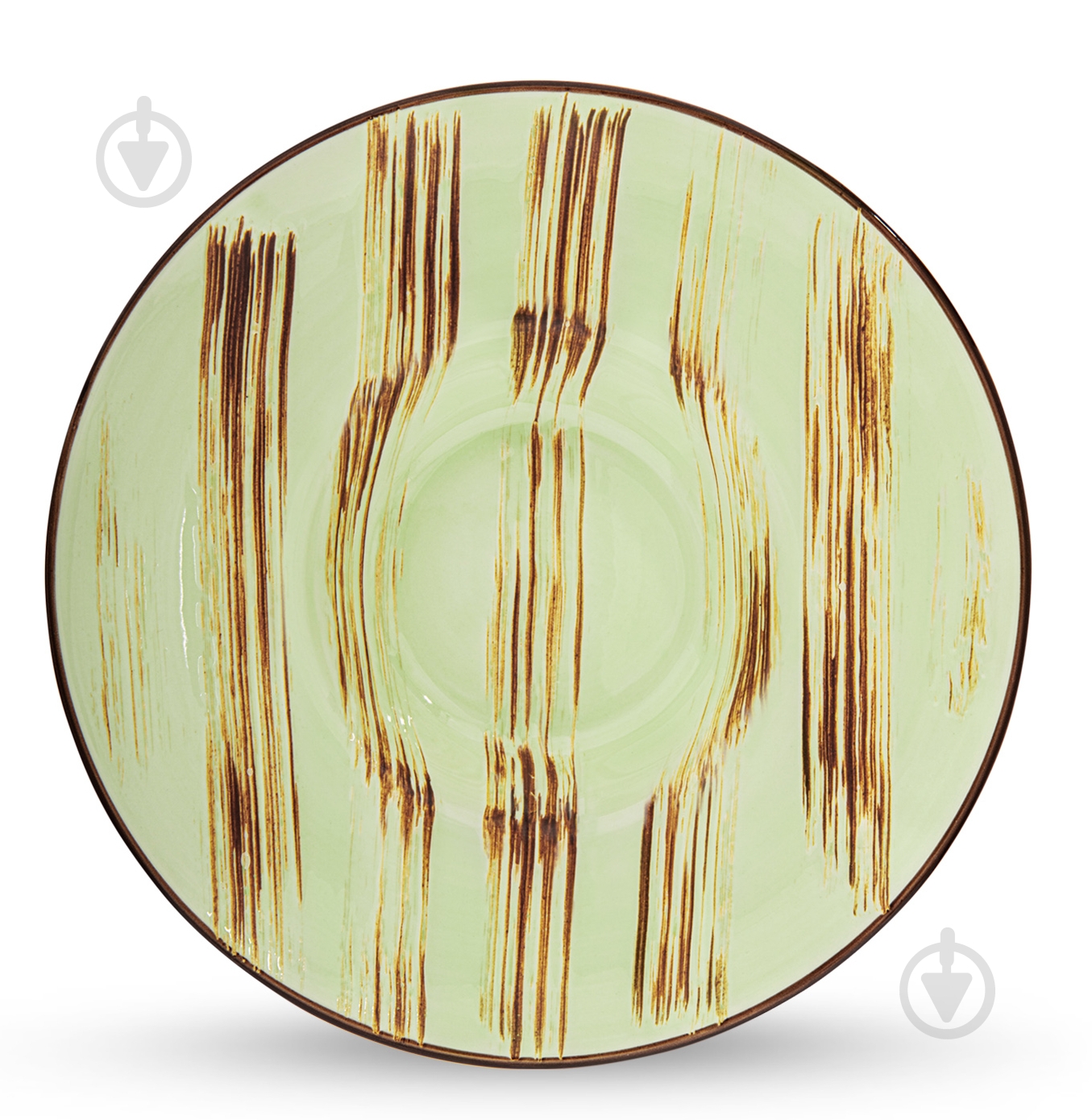 Тарелка глубокая Wilmax Scratch Pistachio 20 см 800 мл WL-668122/A - фото 1