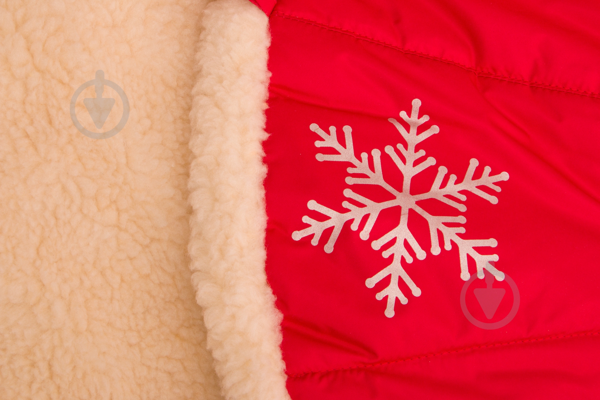 Матрас для санок червоний - фото 2