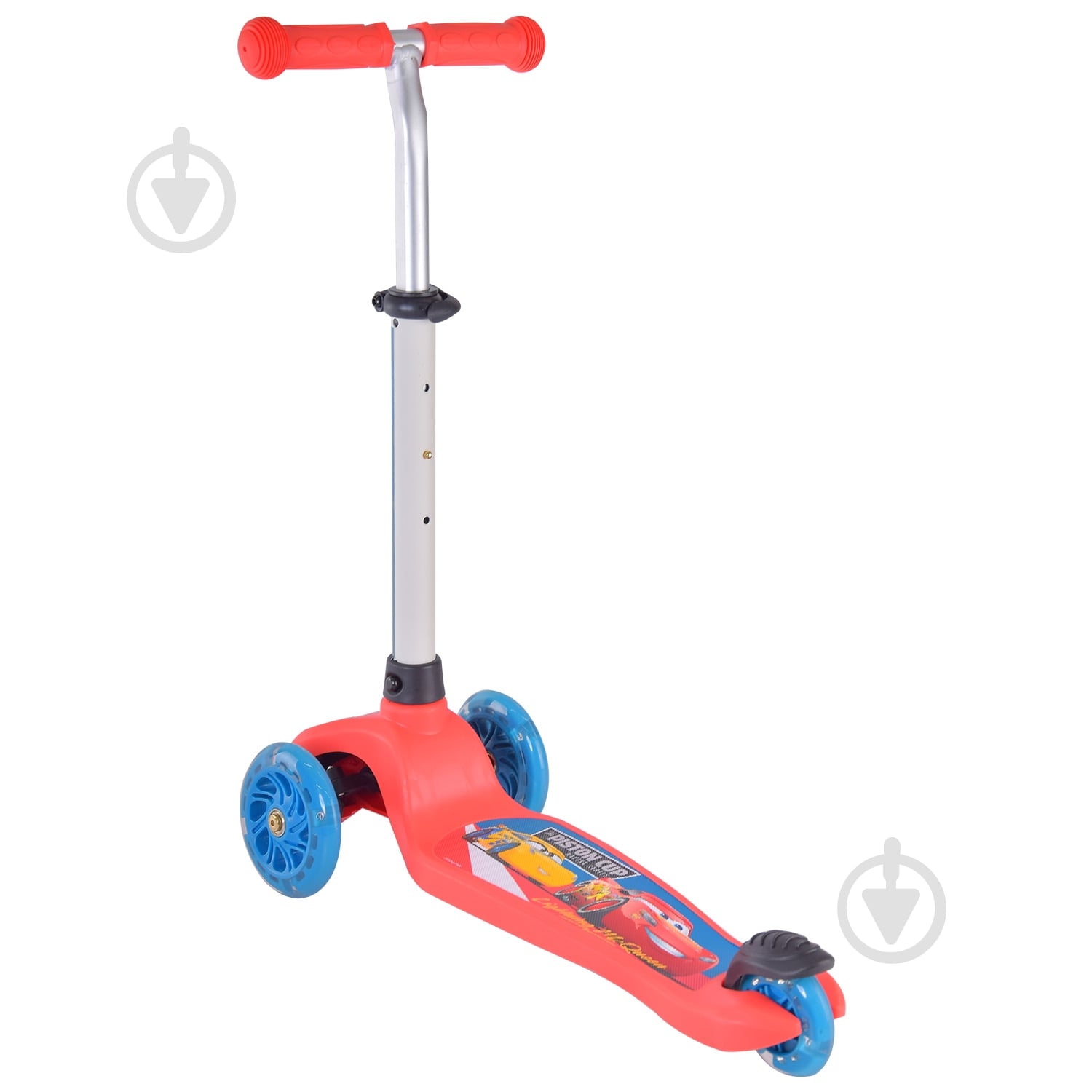 Самокат Disney Cars красный LS2213 - фото 4