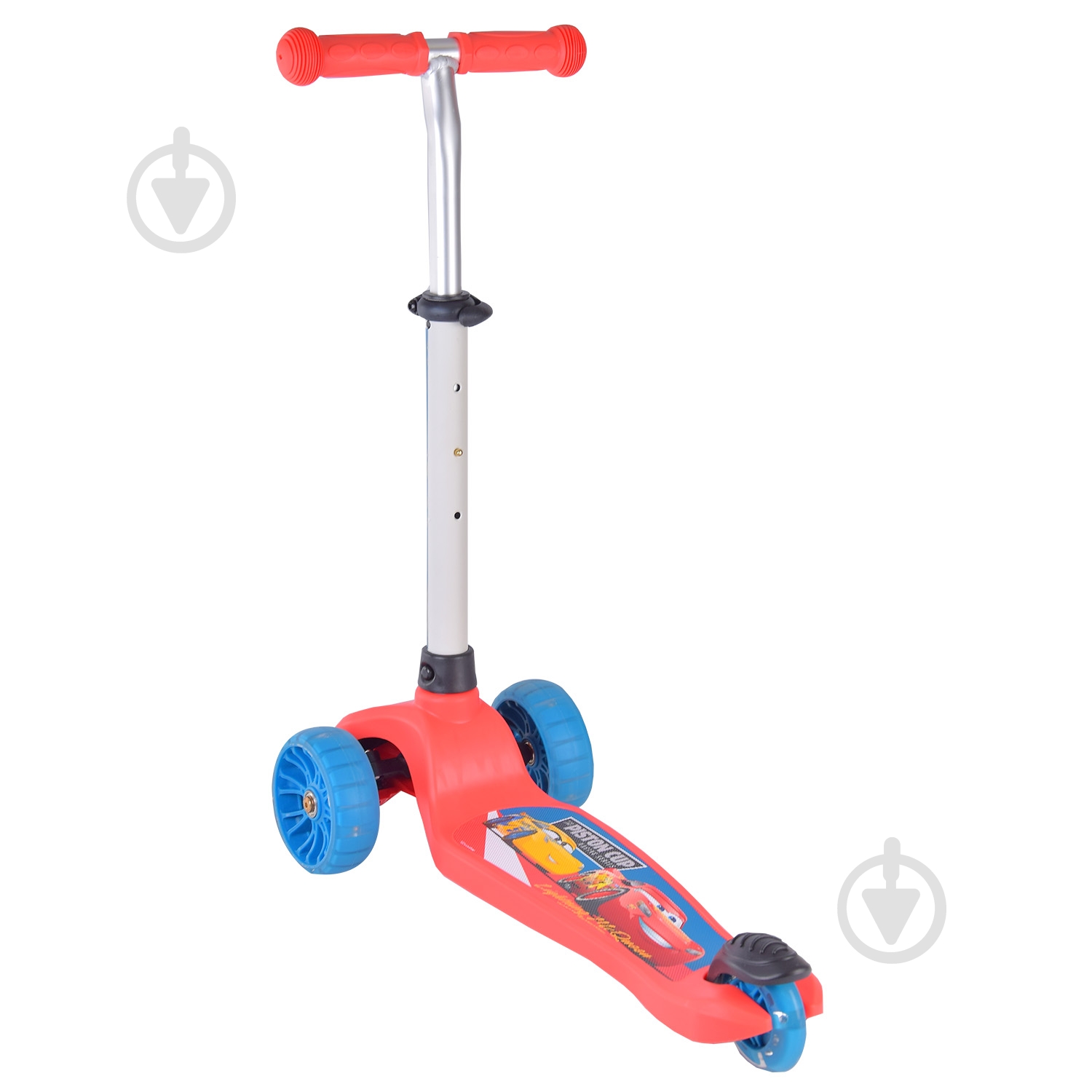 Самокат Disney Cars красный LS2214 - фото 4