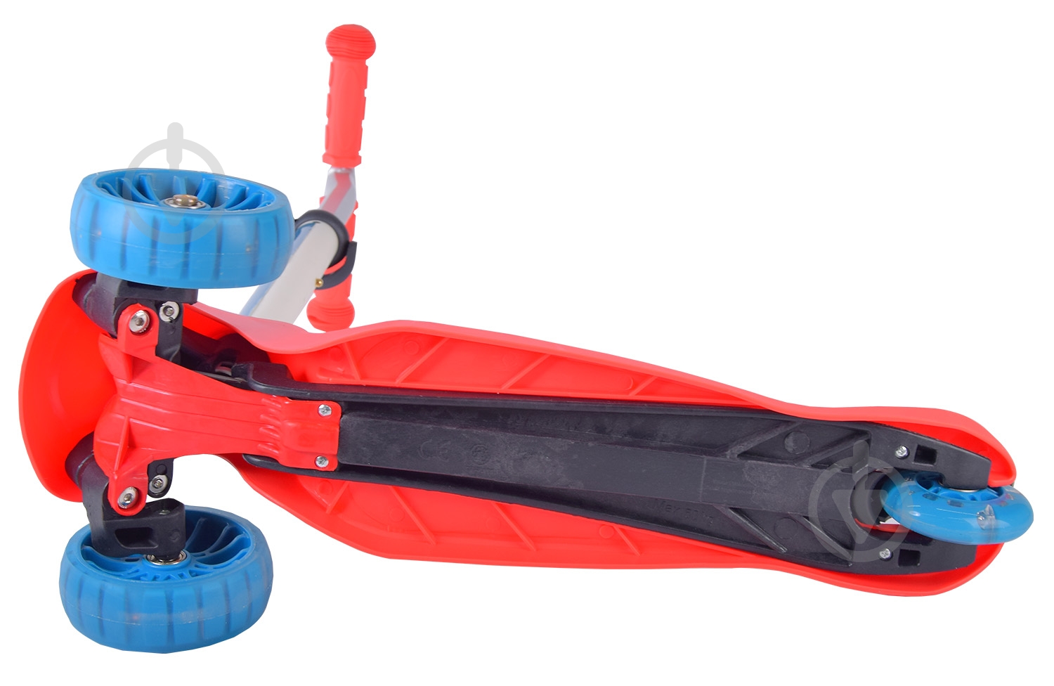 Самокат Disney Cars красный LS2214 - фото 9