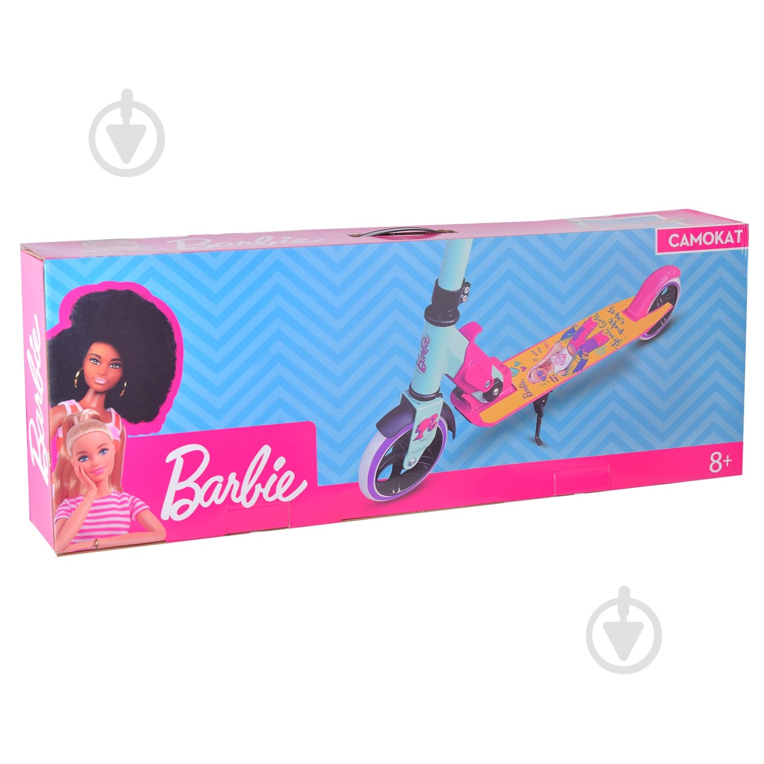 Самокат Disney Barbie розовый SC22012 - фото 5