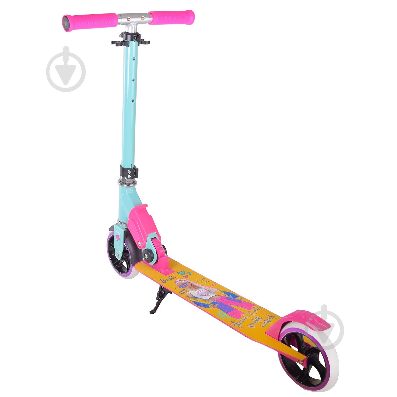 Самокат Disney Barbie розовый SC22012 - фото 4