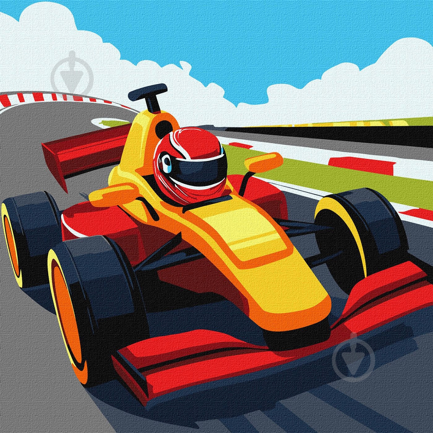 Картина за номерами Яскраві перегони ©art_selena_ua Ideyka - фото 1