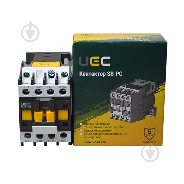 Контактор UEC SB-РC PC1-SB-012-220-10 - фото 2