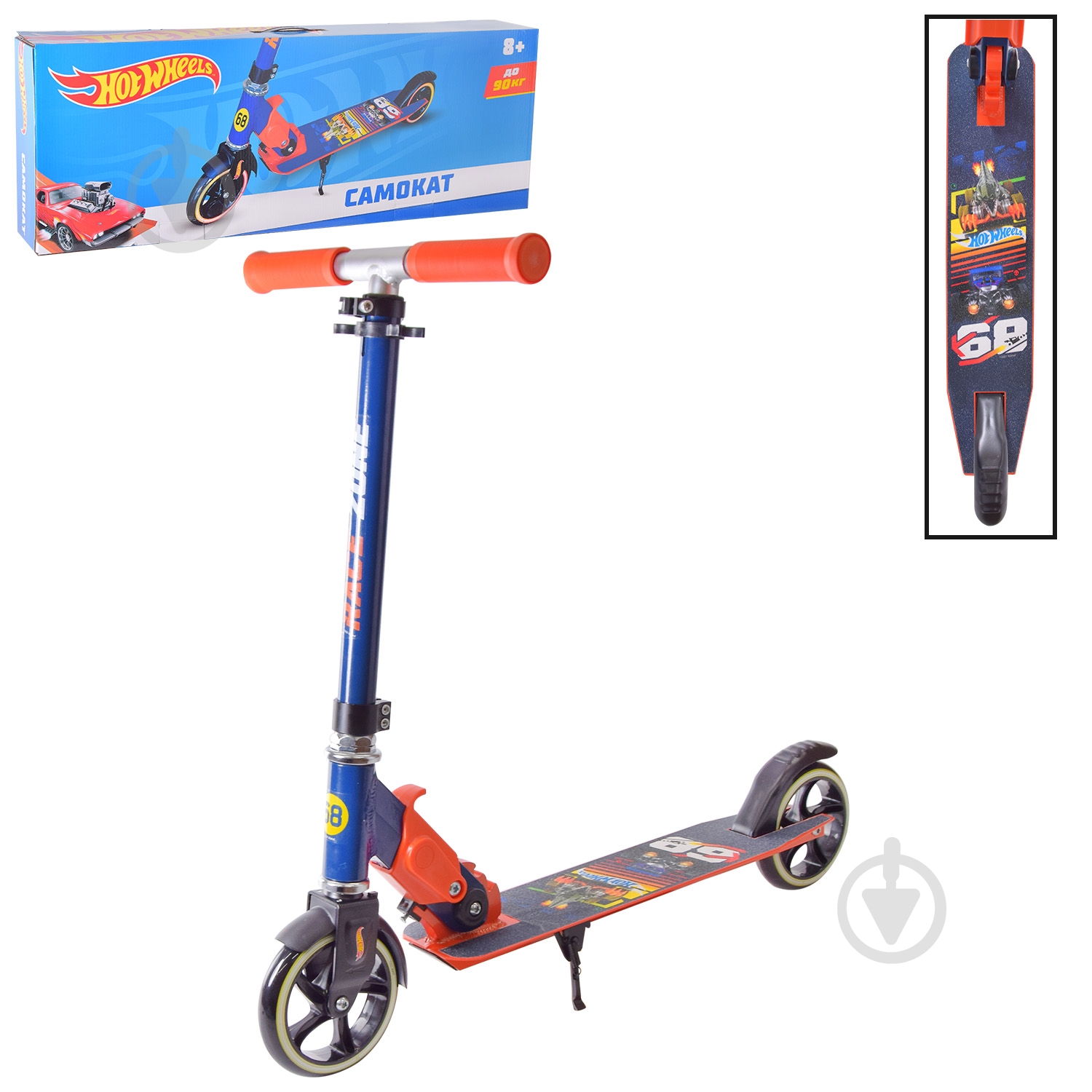 ᐉ Самокат Disney Hot Wheels синій SC22013 • Краща ціна в Києві, Україні ...