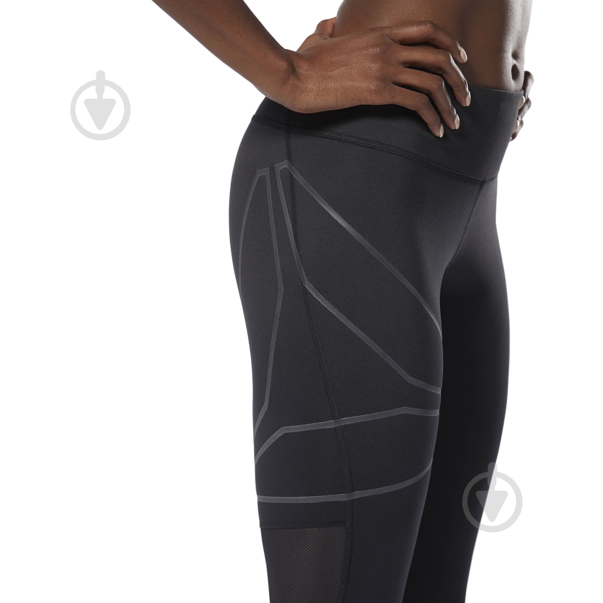 Лосины Reebok OSR REFLECT TIGHT DU4259 р.M черный - фото 5