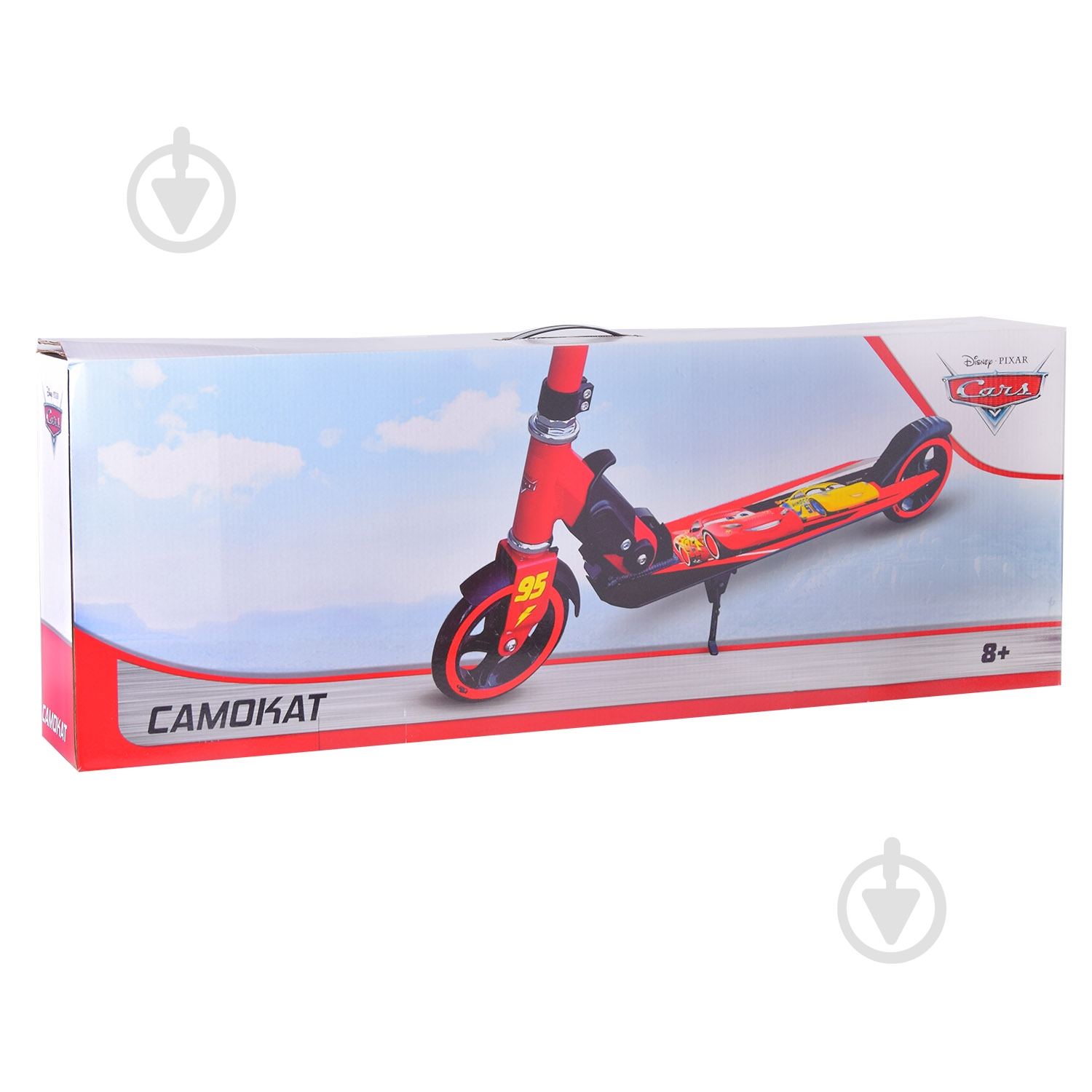 Самокат Disney Cars червоний SC22014 - фото 10