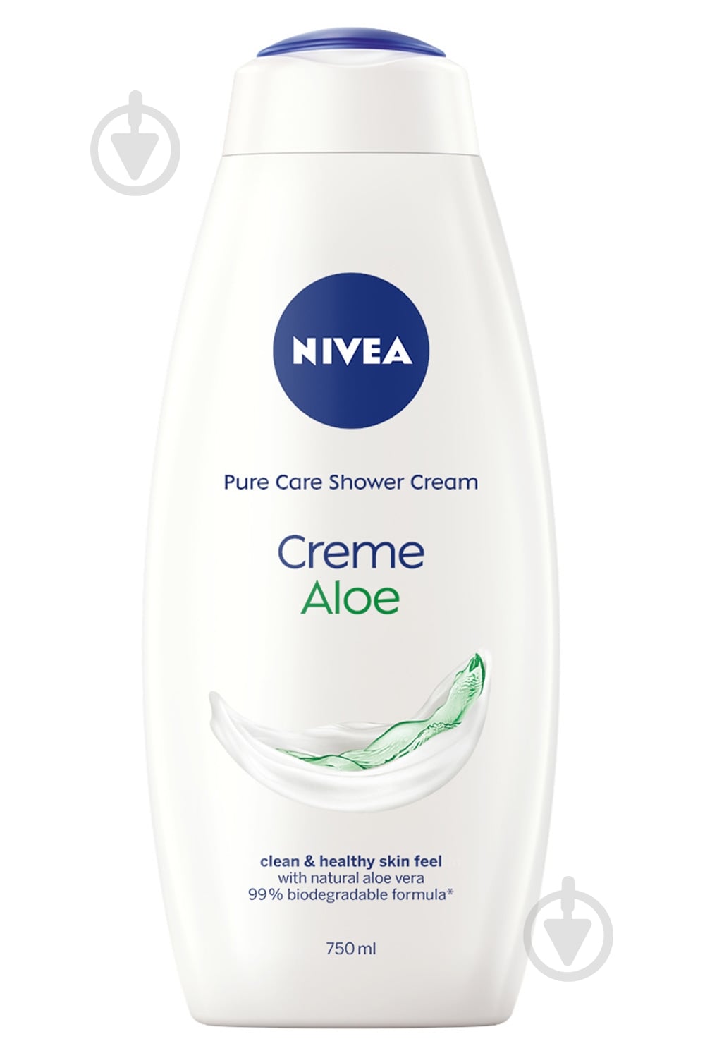 Крем-гель для душа Nivea Крем и Алоэ 750 мл - фото 1