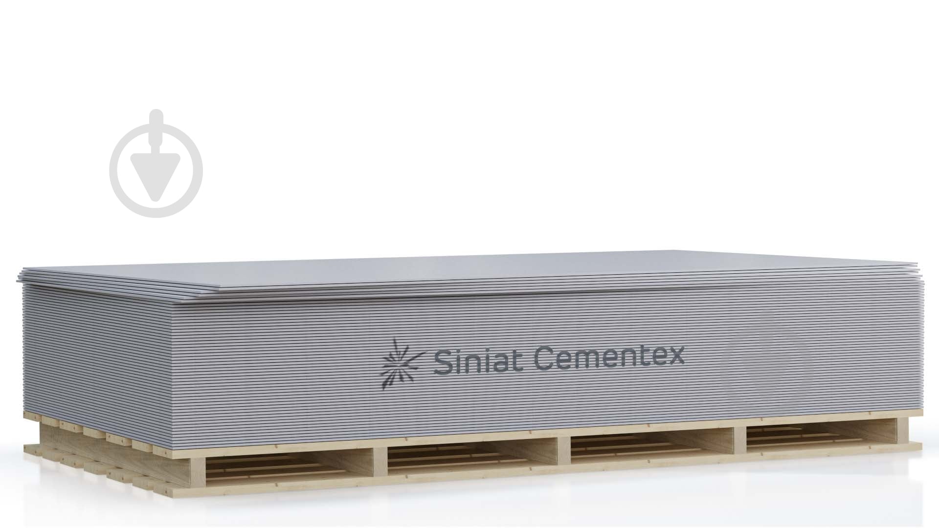 Плита фіброцементна Siniat Cementex 2400х1200х6 мм - фото 3