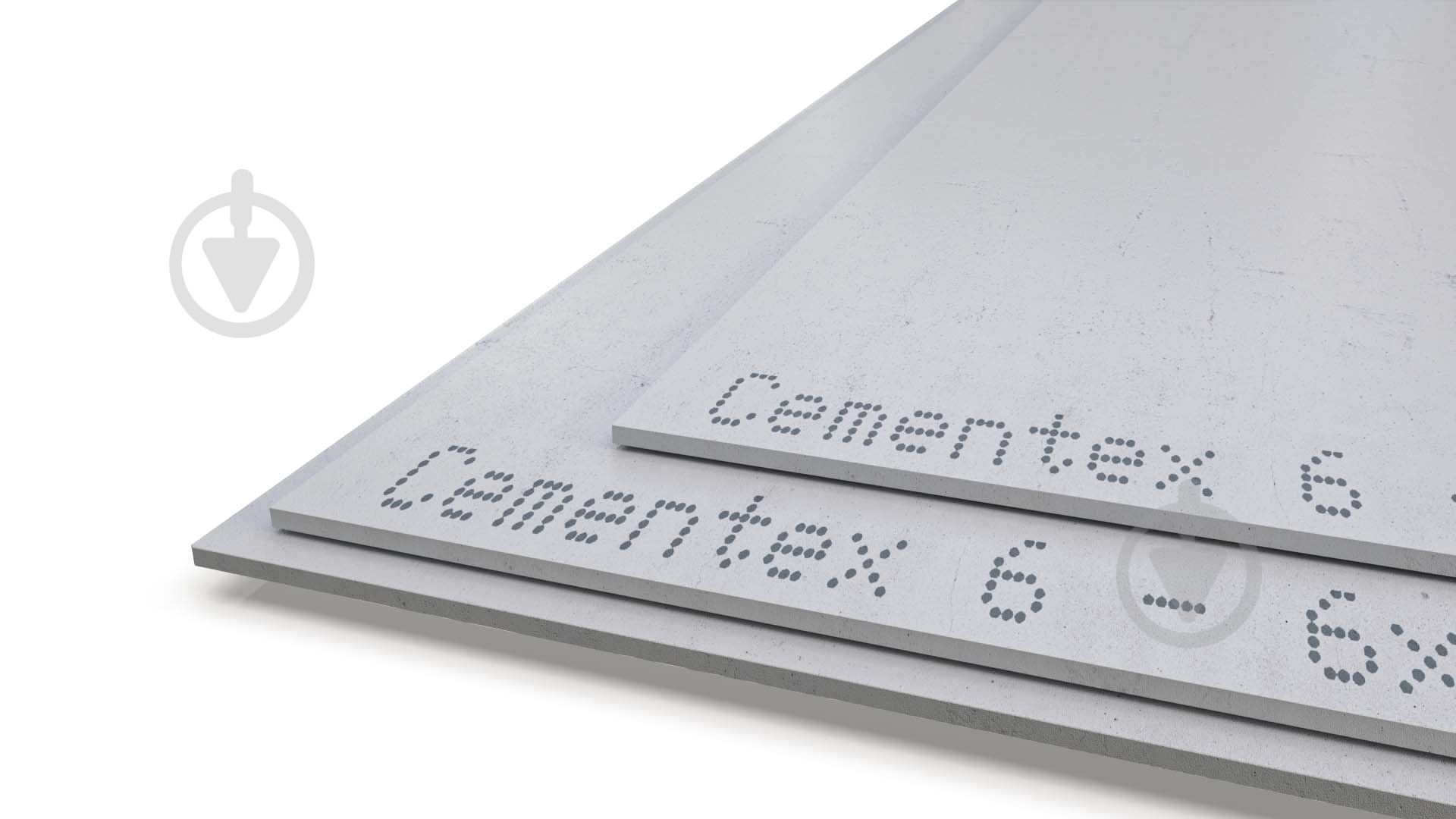 Плита фіброцементна Siniat Cementex 2400х1200х6 мм - фото 1