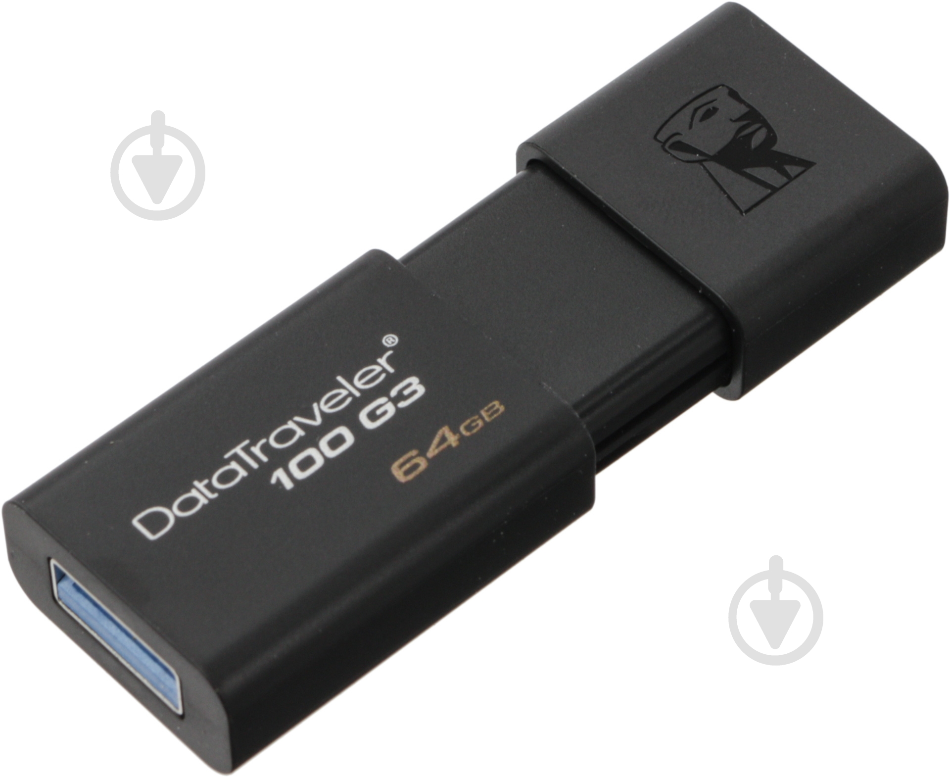 Флеш-память USB Kingston DataTraveler 100 G3 64 ГБ USB 3.0 - фото 1