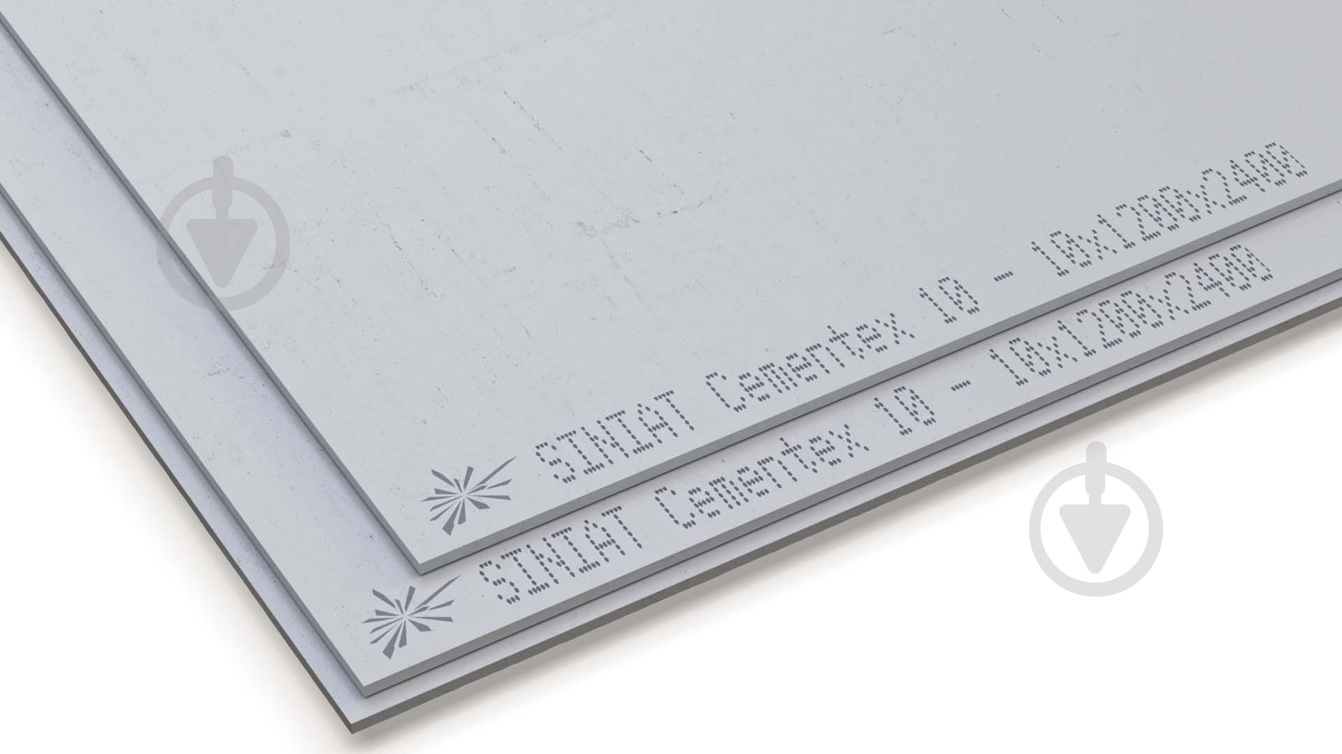 Плита фіброцементна Siniat Cementex 2400х1200х10 мм - фото 2
