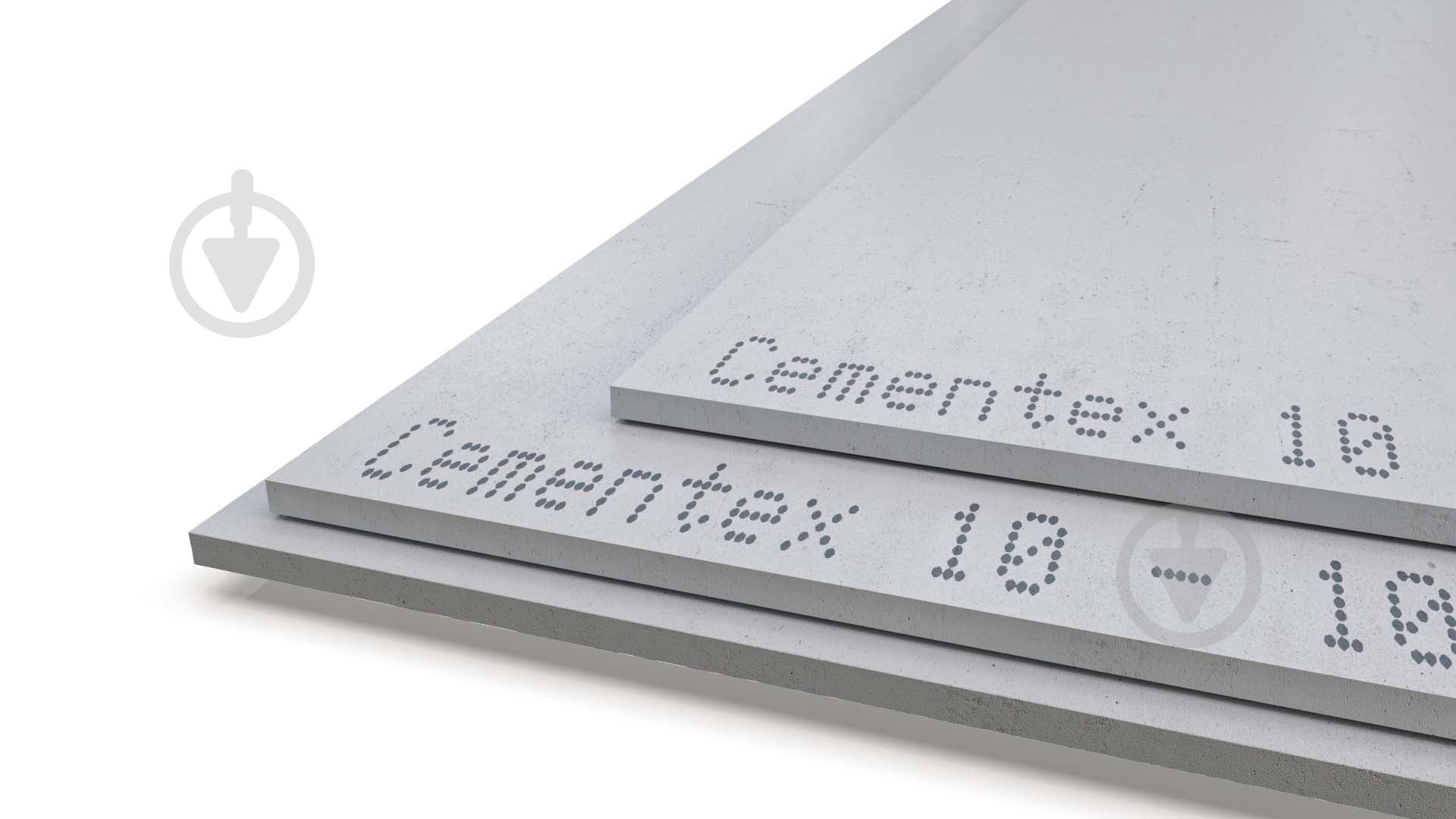Плита фіброцементна Siniat Cementex 2400х1200х10 мм - фото 1