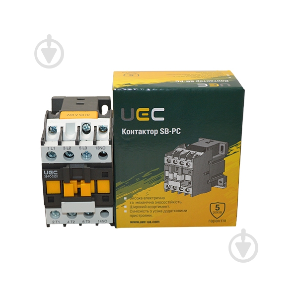 Контактор UEC SB-РC PC1-SB-018-220-10 - фото 2