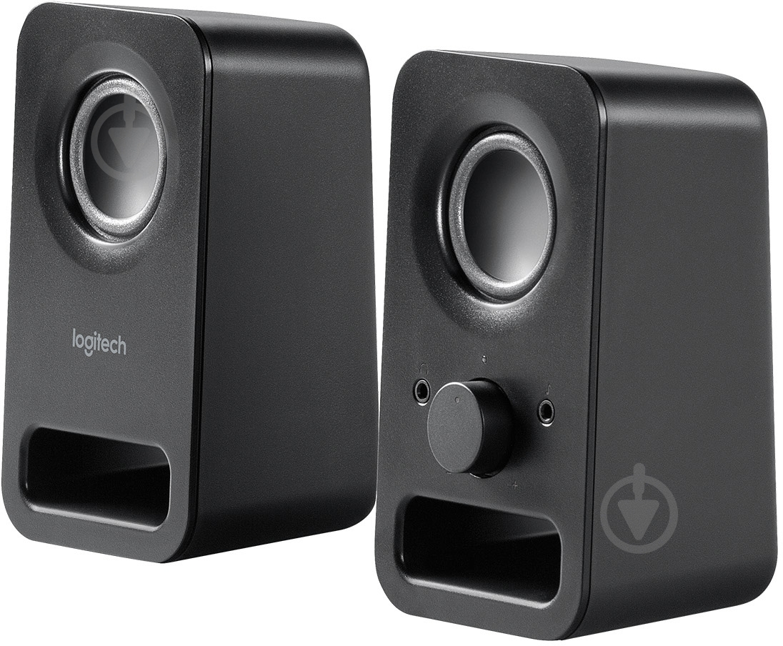 Акустическая система Logitech Z150 2.0 midnight black (980-000814) - фото 3