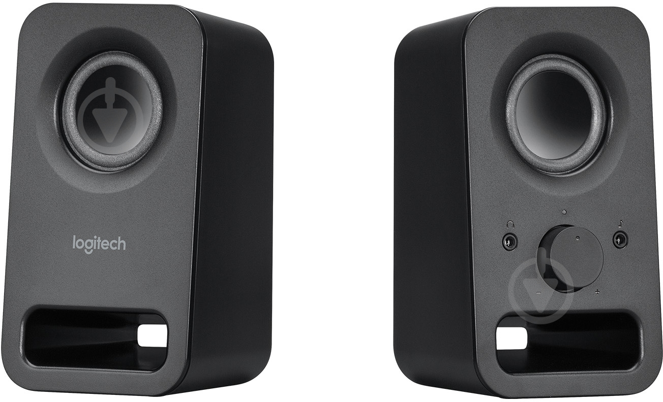 Акустическая система Logitech Z150 2.0 midnight black (980-000814) - фото 1