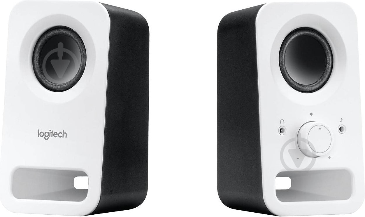 Акустическая система Logitech Z150 2.0 snow white (980-000815) - фото 1