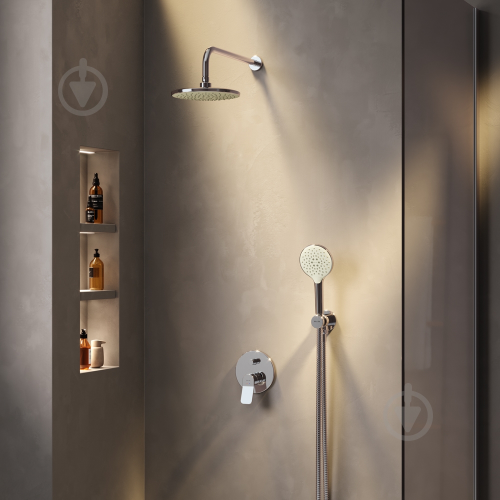 Набор смесителей для душа AM.PM X-Joy хром FB85A1RH20 - фото 2 Набор смесителей для душа AM.PM X-Joy хром FB85A1RH20 - фото 2