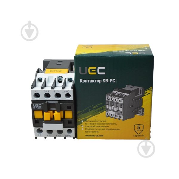 Контактор UEC SB-РC PC1-SB-018-400-01 - фото 2