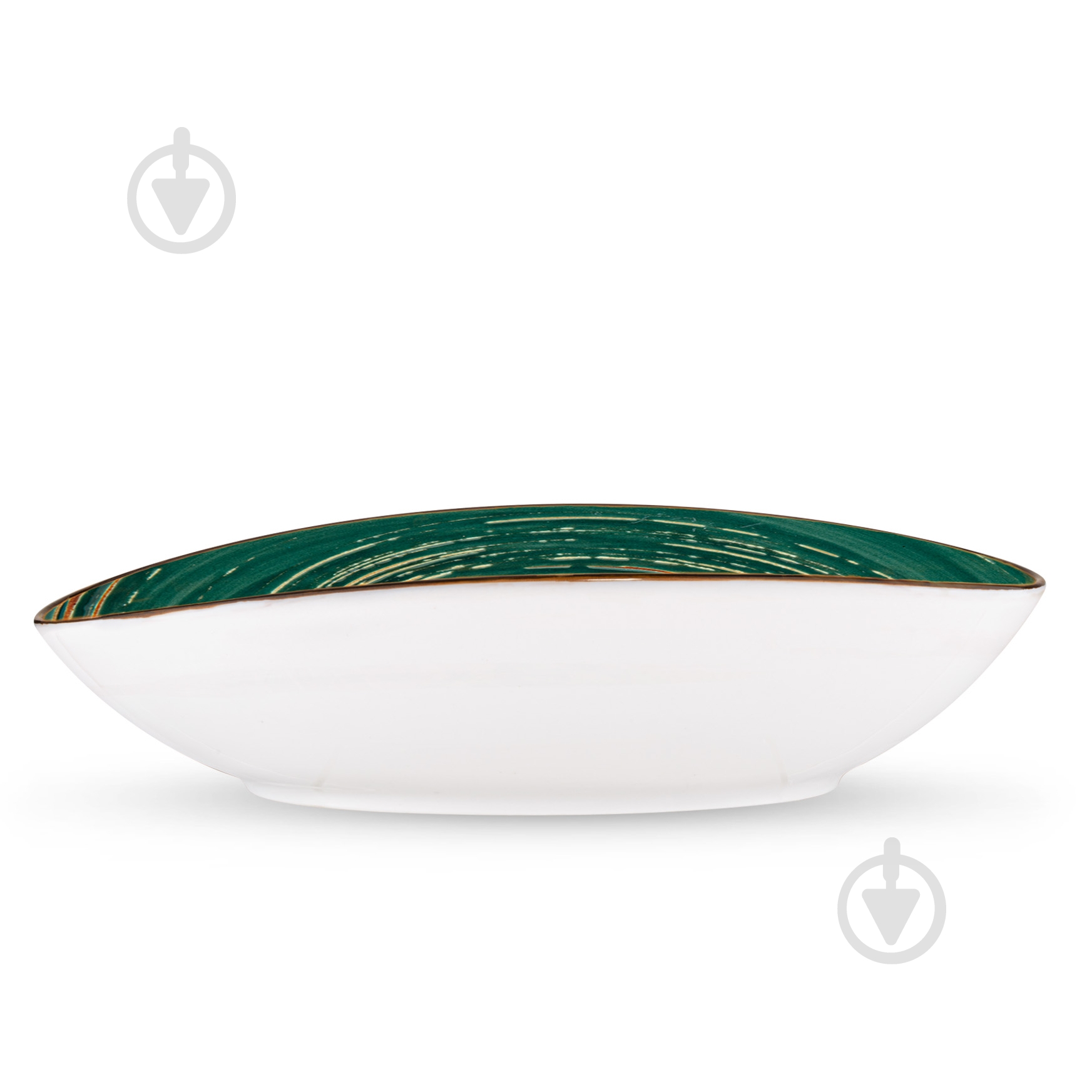 Блюдо Wilmax Spiral Green WL-669541/A - фото 2