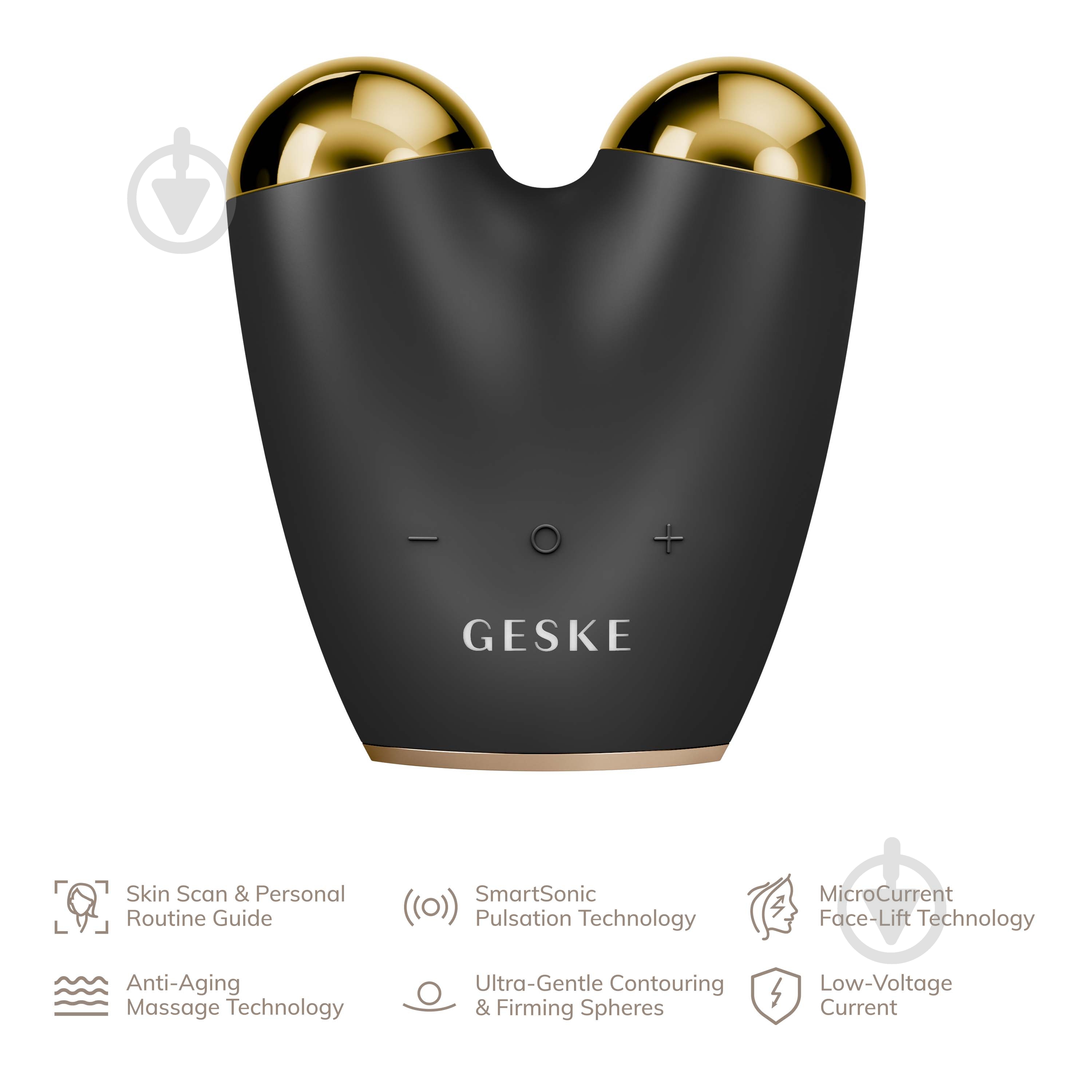 Микротоковый подтягиватель GESKE MicroCurrent Face-Lifter 6 в 1 серый - фото 3 Микротоковый подтягиватель GESKE MicroCurrent Face-Lifter 6 в 1 серый - фото 3