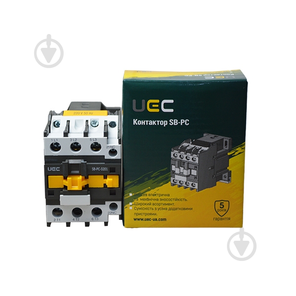Контактор UEC SB-РC PC2-SB-032-220-01 - фото 2 Контактор UEC SB-РC PC2-SB-032-220-01 - фото 2