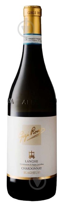 Вино Gigi Rosso Langhe Chardonnay DOC сухое белое 0,75 л - фото 1 Вино Gigi Rosso Langhe Chardonnay DOC сухое белое 0,75 л - фото 1