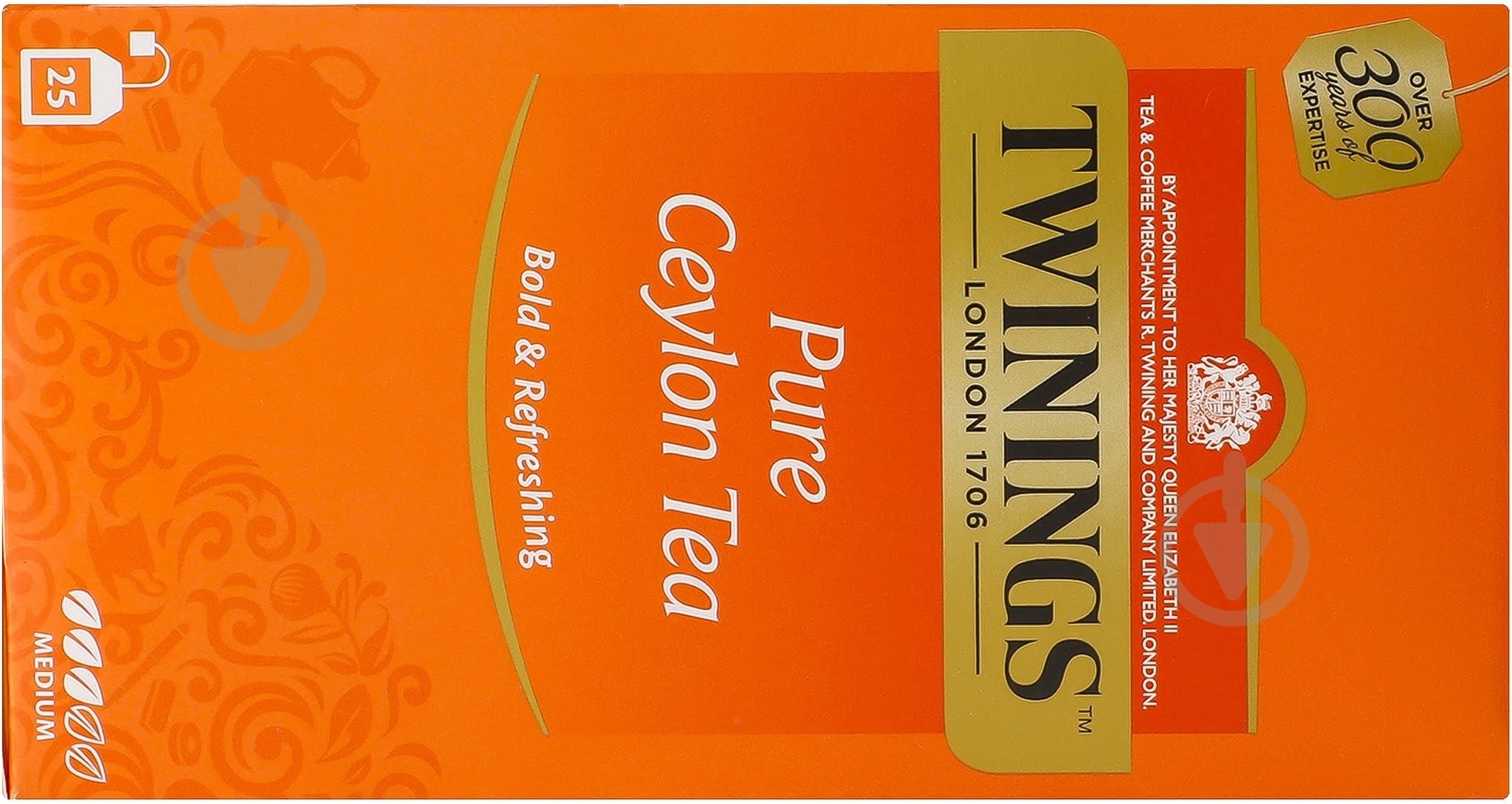 Чай Twinings чорний Pure Ceylon 25x2г - фото 3