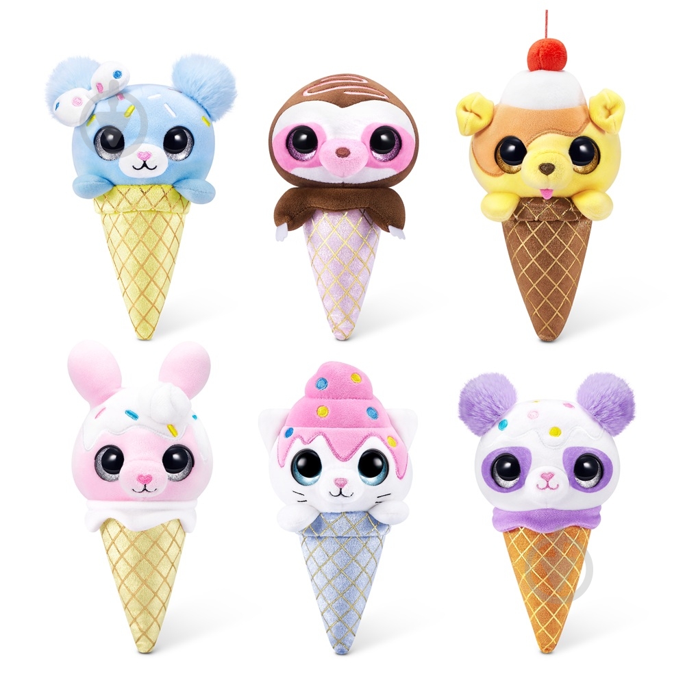 ここら ᐉ М'яка іграшка ZURU COCO CONES Sweet 28 см різнокольоровий