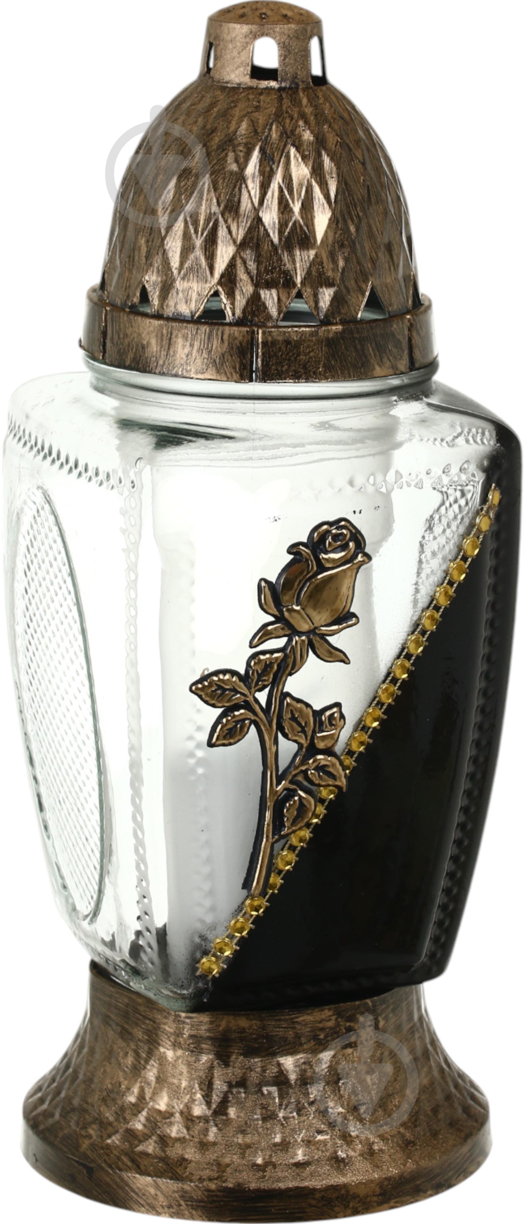 Лампада Pako-If стеклянная LS 226 в ассортименте 24х8,5 - фото 2