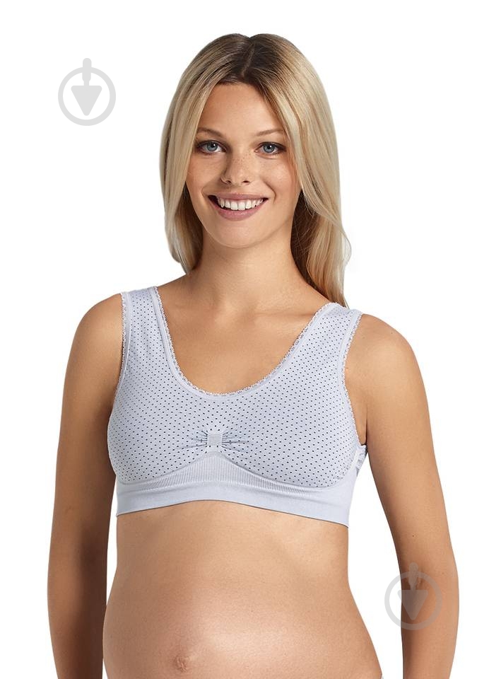 Топ безшовний для вагітних Anita Seamless 443 р.XL сріблясто-сірий - фото 3