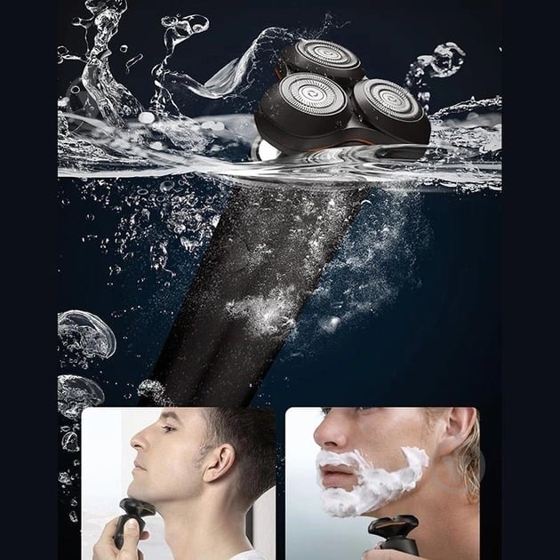 Електробритва ENCHEN Rotary Shaver X8 Coffee - фото 4