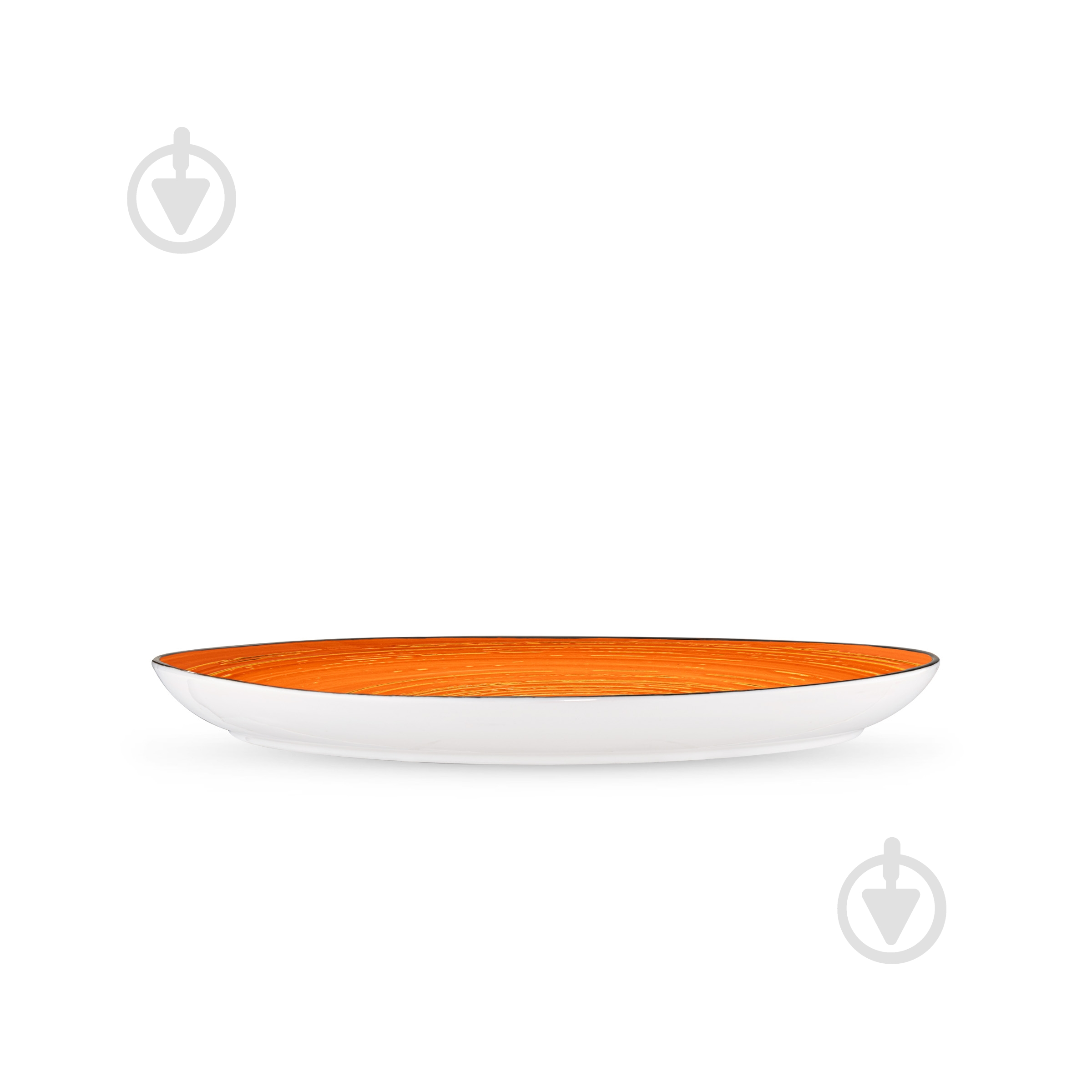Блюдо Wilmax Spiral Orange WL-669342/A - фото 2