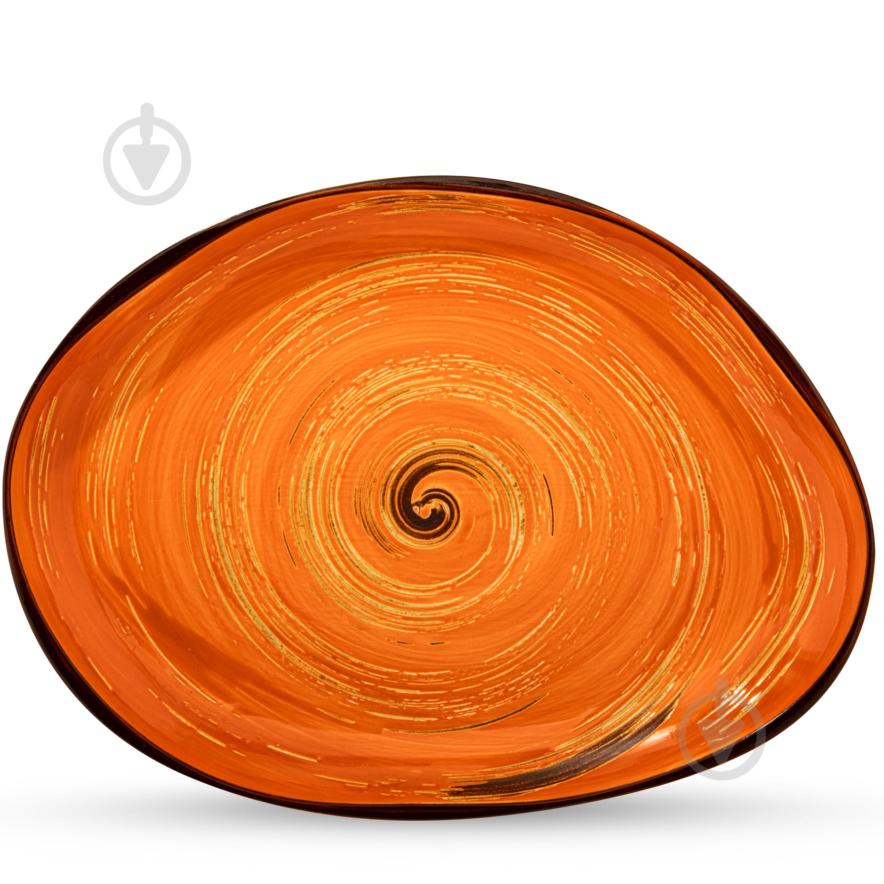 Блюдо Wilmax Spiral Orange WL-669342/A - фото 1