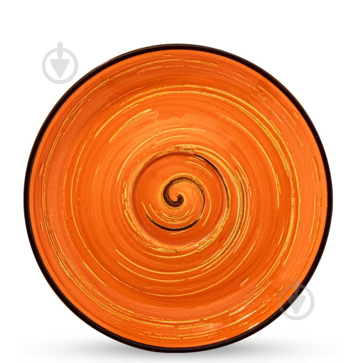 Блюдце Wilmax Spiral Orange 14 см WL-669335/B - фото 1