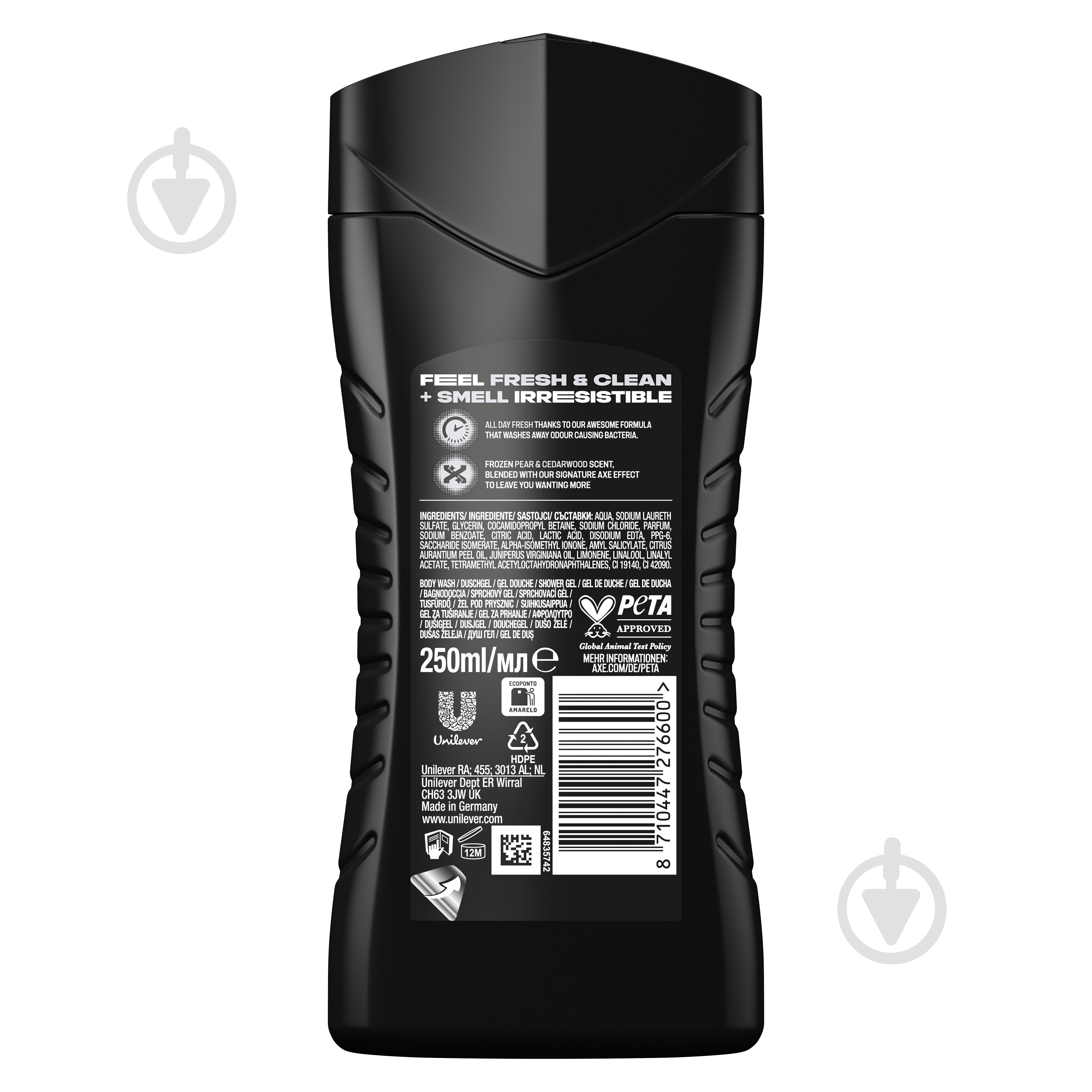 Гель для душа AXE Black 250 мл - фото 2