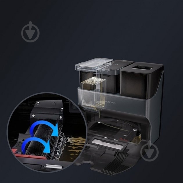 Робот-пылесос Roborock Vacuum Cleaner S7 Max V Ultra black - фото 5 Робот-пылесос Roborock Vacuum Cleaner S7 Max V Ultra black - фото 5