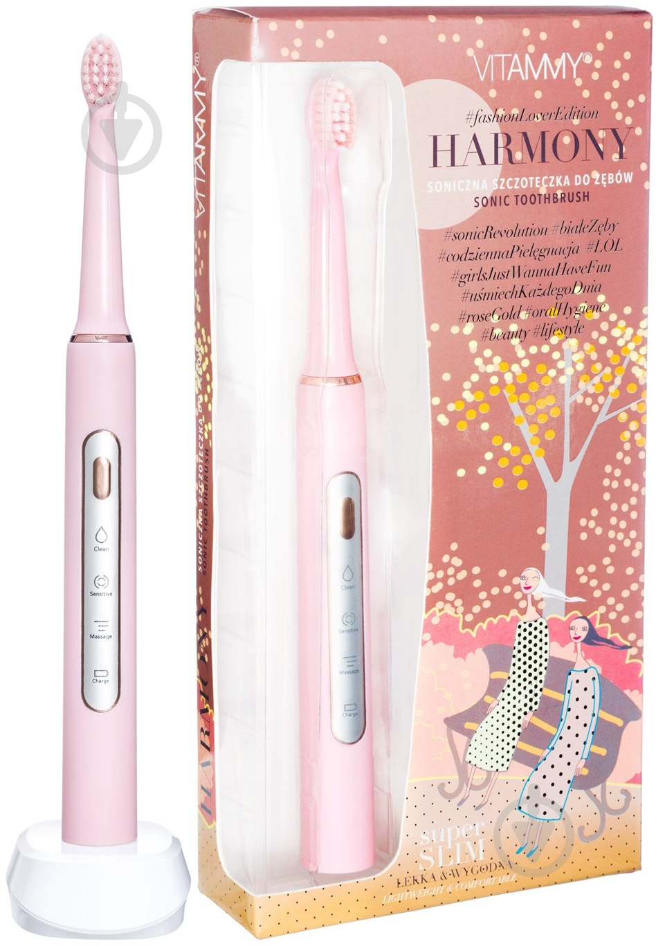 Електрична зубна щітка Vitammy Harmony TOW013612 - фото 1