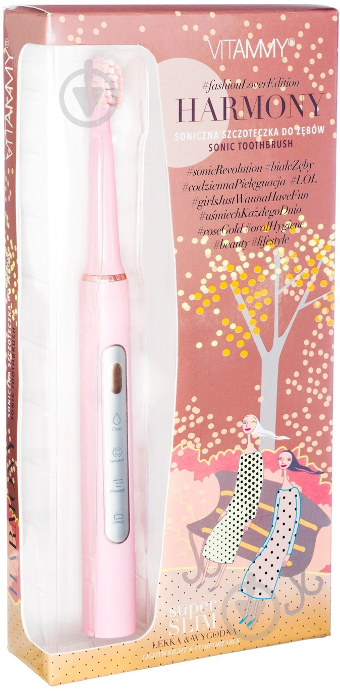 Електрична зубна щітка Vitammy Harmony TOW013612 - фото 7