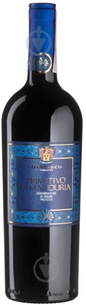 Вино Di Marco Primitivo Di Manduria 0,75 л - фото 1 Вино Di Marco Primitivo Di Manduria 0,75 л - фото 1