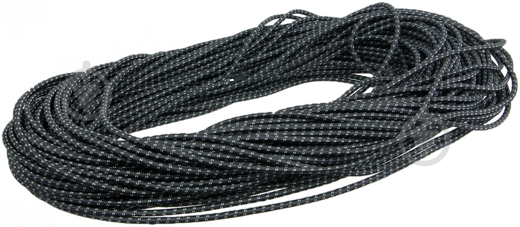 Резиновый шнур 6 мм черный - фото 1