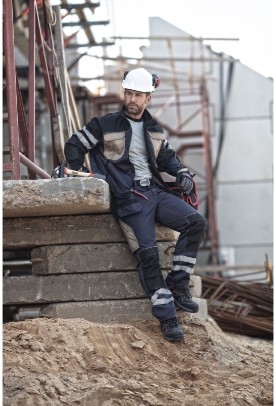 Куртка робоча Lahti Pro р. XL L4040804 синій - фото 2 Куртка робоча Lahti Pro р. XL L4040804 синій - фото 2