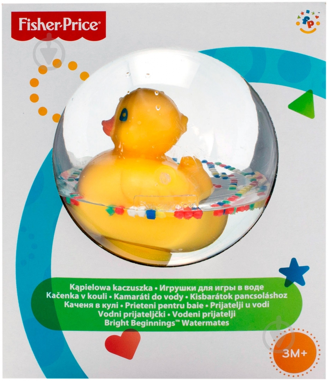 Іграшка розвивальна Fisher Price Каченя у кулі 75676 - фото 1 Іграшка розвивальна Fisher Price Каченя у кулі 75676 - фото 1