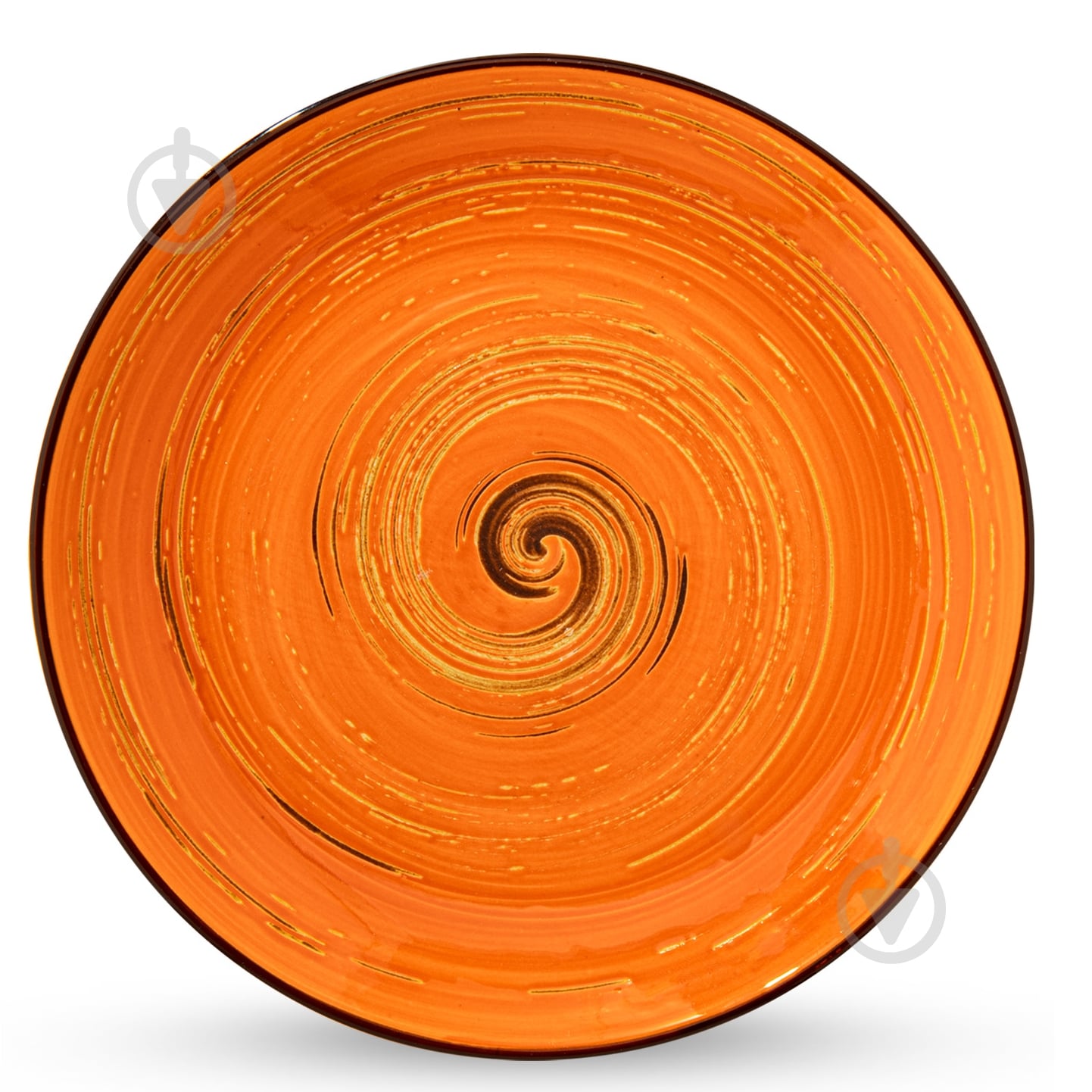 Тарелка Wilmax Spiral Orange 23 см WL-669313/A - фото 1