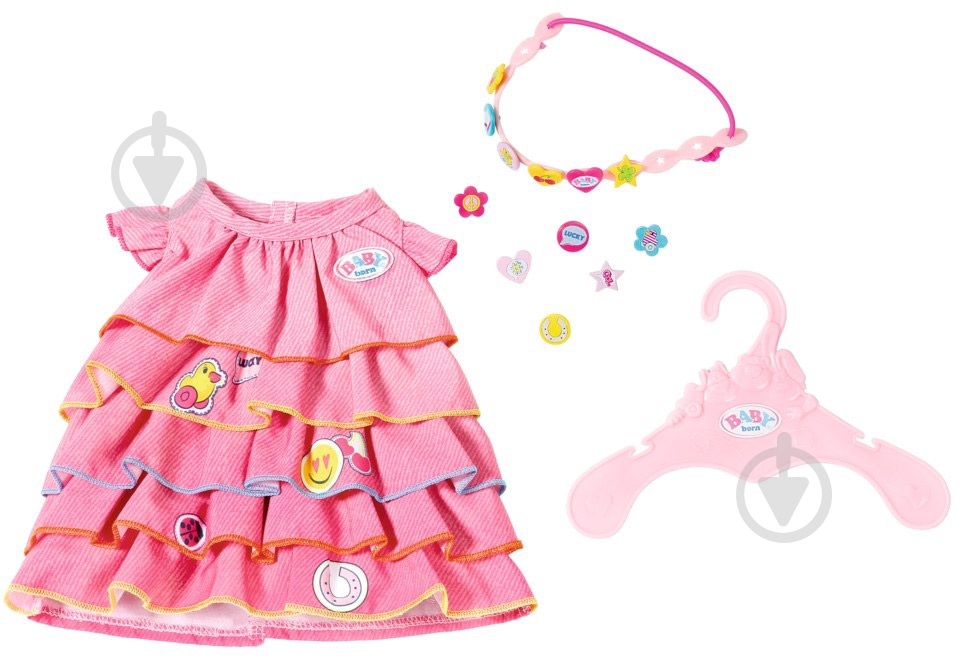 Одяг для ляльки Zapf Baby Born Літня сукня 824481 - фото 1