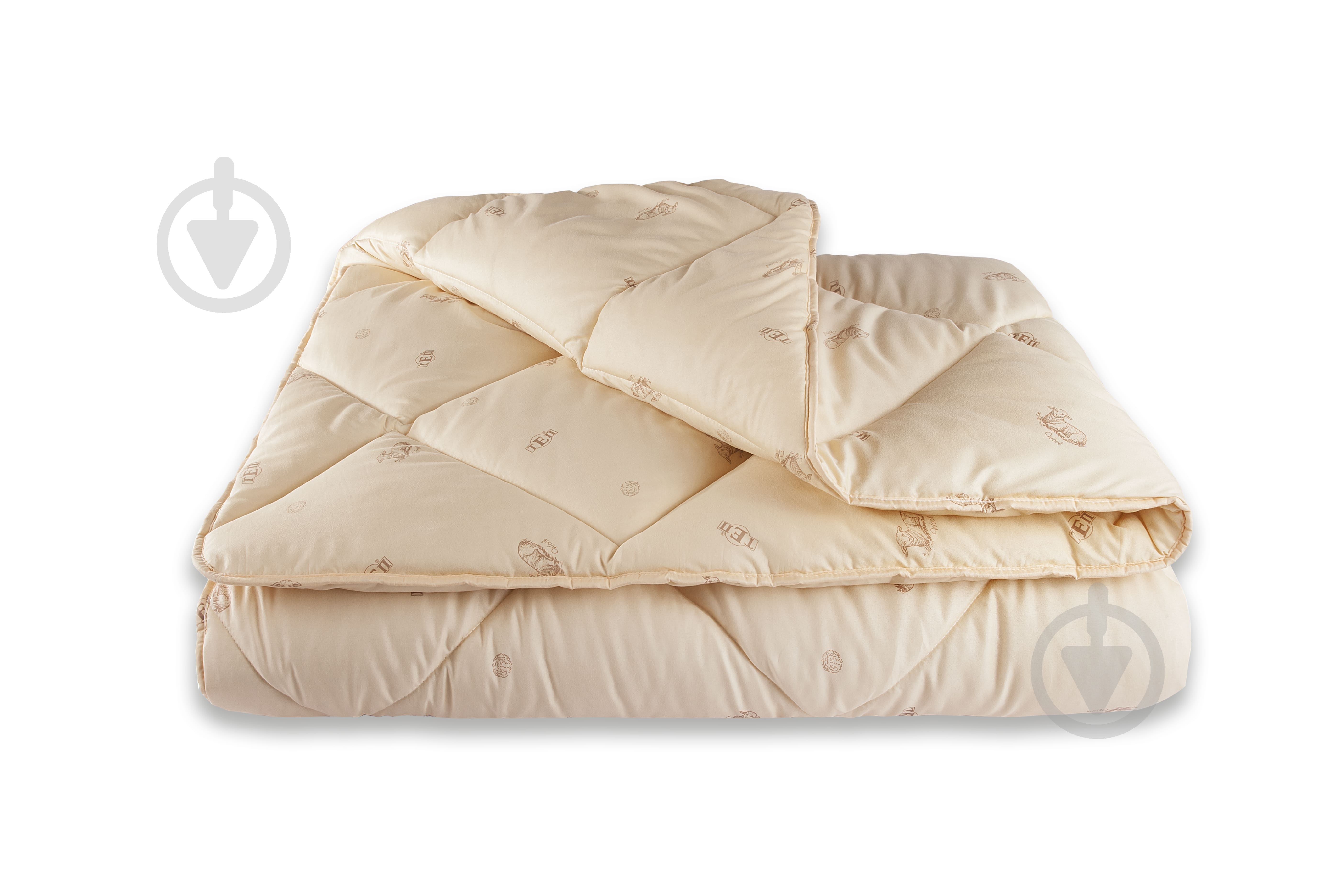 Одеяло DREAM COLLECTION ( microfiber ) WOOL 140x210 см ТЕП - фото 1