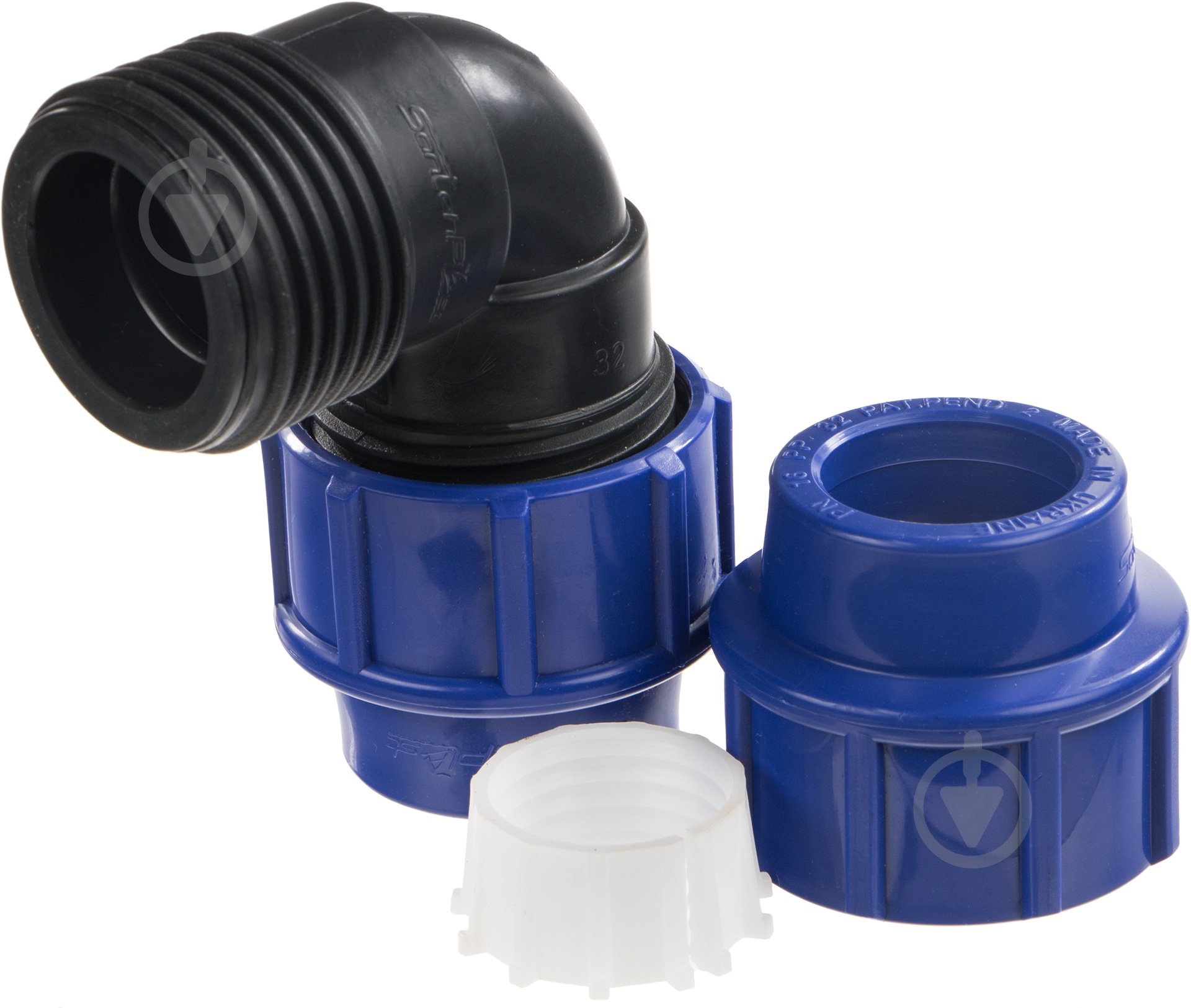 Колено SantehPlast d32 мм - фото 2