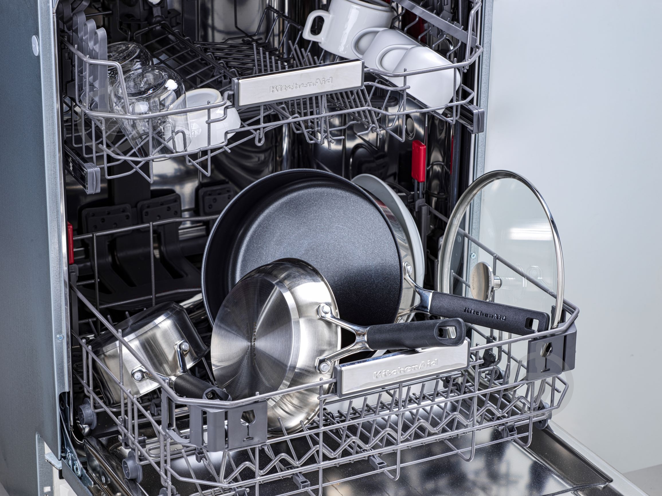 Сковорода wok KitchenAid CSS 28 см (CC005705-001) - фото 4
