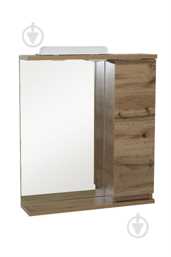 Дзеркало ХАСТ Bильера 60 + шафа дуб (права) - фото 1